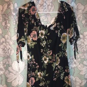 Dress. With flowers